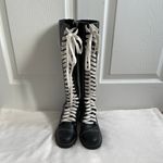 Dolls Kill Current Mood lace up block heel boots Photo 4