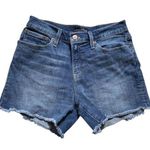 J.Crew  Mercantile Cutoff Denim Boy Shorts Women's Size 26 High Waist Beach EUC Photo 0