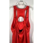 GapFit Women's Pullover Straight Hem Scoop Neck Open Back Tank Top Red Size XXL Photo 4
