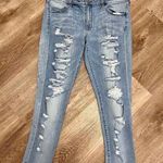 American Eagle  Highly Distressed Jegging Photo 0