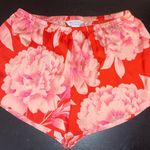 Sofia Intimates Floral Tank Top & Shorts Red Size XS Photo 1