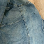 Madewell  women’s distressed denim jacket Photo 5