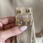 WAYF Corset Style Cupped Bodysuit Thong Beige/Tan Photo 5