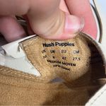 Hush Puppies  June platform criss cross sandals slides white tan women’s size 10 Photo 8