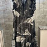 Philosophy Dress Size M Sleeveless Midi Flutter Photo 3