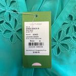 Lilly Pulitzer  - NWT Silk Elsa Floral Embroidered
Eyelet Blouse Lagoon Sz S Photo 6