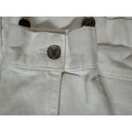 Pilcro  and The Letterpress Jacket Womens Medium White Denim Distressed‎ Stretch Photo 2