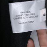 Proenza Schouler NWOT Pleated Silk Drop Waist Mini Dress in Black Size 8 Photo 10