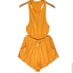 Free People Movement Blissed Out Romper Orange Size L Photo 8