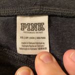 PINK - Victoria's Secret Womens VS PINK Victoria’s Secret Dog Logo‎ Gray Leggings Yoga Pants Size XS Photo 2