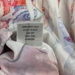 Dress Barn  Floral Dolman Top Large L NWT Colorful Bright Pink Orange Blue Flowers Photo 7