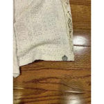 Crowned Free One Lace Floral Lace Ivory Shawl Kimono Cover Up Festival Size 10 Photo 2