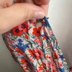 American Eagle 🆕 ShortSleeve Openback Tie Waist Floral Print Romper S🆕 Photo 9