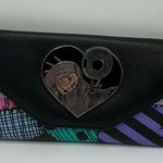 Disney A Rare Nightmare Before Christmas Jack and Sally HTF Faux Leather Snap Wallet Photo 1