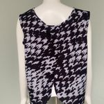 Mark. Marc By Avon Split Back Crop Sleeveless Dressy Tank Top Size M 6-8 Photo 1