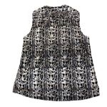 Katherine Barclay Montreal Blouse Womens L Used Blue Print Photo 14