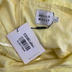 Hello Molly NWT Yummy Love Dress In Yellow Women’s Size L Summer Party Photo 1