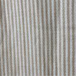 Ann Taylor NWT Toasted Oat Striped Balloon Sleeve Button Front Midi Dress Sz 16 Photo 6