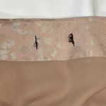 Topshop  | Beige Satin Leopard Print Shift Dress | Size 6 Photo 9