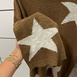 Altar'd State Altar’d State Brown Star Sweater Photo 3