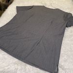 FIGS  Casma Three-Pocket Scrub Top in Graphite Gray Medium Photo 6