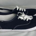 Keds  Dark Blue Canvas Shoes with White Accents size 7.5 Photo 0