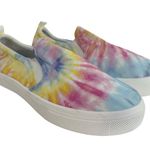 Skechers  Street Poppy Tie Dye Memory Foam Hippie Hype Slip On Sneakers Size 10 Photo 1
