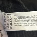 Pull & Bear  Women's Black Distressed High Waisted Cropped Mom Denim Jeans Size 6 Photo 4