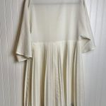 Kimchi Blue  Ivory Pleated One Button Sheer Top/Jacket B9 Photo 5