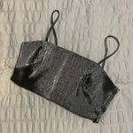 Silver Metallic Top Photo 0