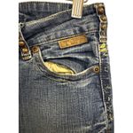 TUFF Cowgirl Low Rise Jeans Size 30 Dark Wash Denim‎ Blue Photo 6