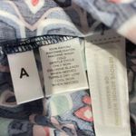 Loft  Long Sleeve Dress Size Small Stained Glass Floral Print Photo 7