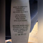 Aerie Offline by  blue wide ribbed cropped cap sleeve scoop neck tee shirt NWT Photo 4