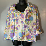 Bob Mackie  Wearable Art Multicolor Polka Dot 2 piece Photo 0