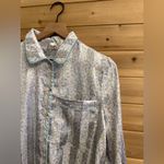 NWT Intimately Free People Size Medium Sweet Talk PJ Top Sunfaded Combo Silver Photo 2