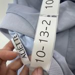 Aliette Jacket Womens Medium Blue Nicole Cropped Puff Sleeve Bomber Zip Up NYC‎ Photo 4