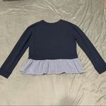 Copper Key  Navy Faux Layered Sweatshirt EUC Size XL Photo 5
