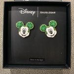 Disney  x BaubleBar Glow-in-the-dark Mickey Earrings Photo 1