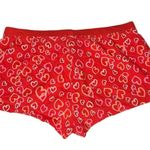 Victoria's Secret Y2k 2000s Victoria’s Secret pink Red heart print 100% cotton shorts size medium Photo 2