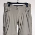 Columbia Colombia ladies Omni shield outdoor hiking convertible pants size 12 Photo 3