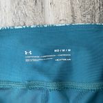 Under Armour Under Armor Heatgear Womens Cropped Blue Compression Legging Medium Photo 1