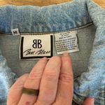 Bill Blass Vintage  Denim Vest M Photo 2