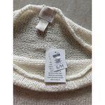 Chico's Poncho Womens Size SM Black White Color Block Capsule Minimalist Neutral Photo 5