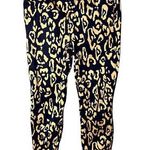 Chico's Jeans Women's Size 1 The So Slimming Girlfriend Ankle Animal Print Photo 0