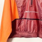 Nike  Sportswear 1/4 Zip Top Women’s XL Camellia Firewood Orange White Pullover Photo 2