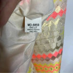 Anthropologie MINUET  ZIG ZAG OPEN BACK DRESS Size Small Photo 4