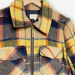 Jolt Plaid Tartan Trucker Wool Blend Jacket S Photo 9