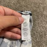 Athleta Women’s Molokai Floral Sleeveless Rash Guard Shirt Black White Size M Photo 5