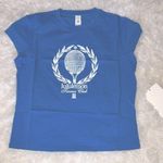 Lululemon Organic Cotton Blend Baby Tee *Tennis Club Size M Pool Party NWT Photo 3