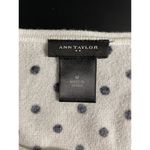 Ann Taylor Women's White w/Black Polka Dots Cardigan Size M - SKU 2001 Photo 2